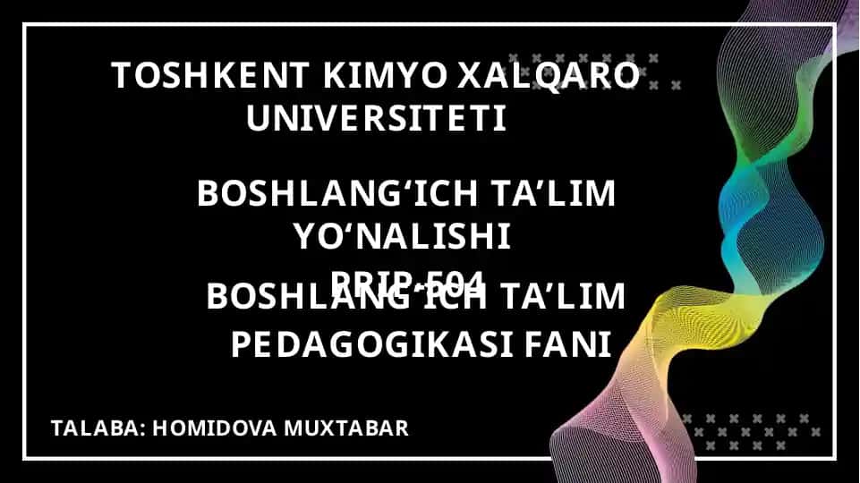 Shaxsiy rivojlanish jarayoni shaxs shakllanishiga ta’sir etuvchi omillar