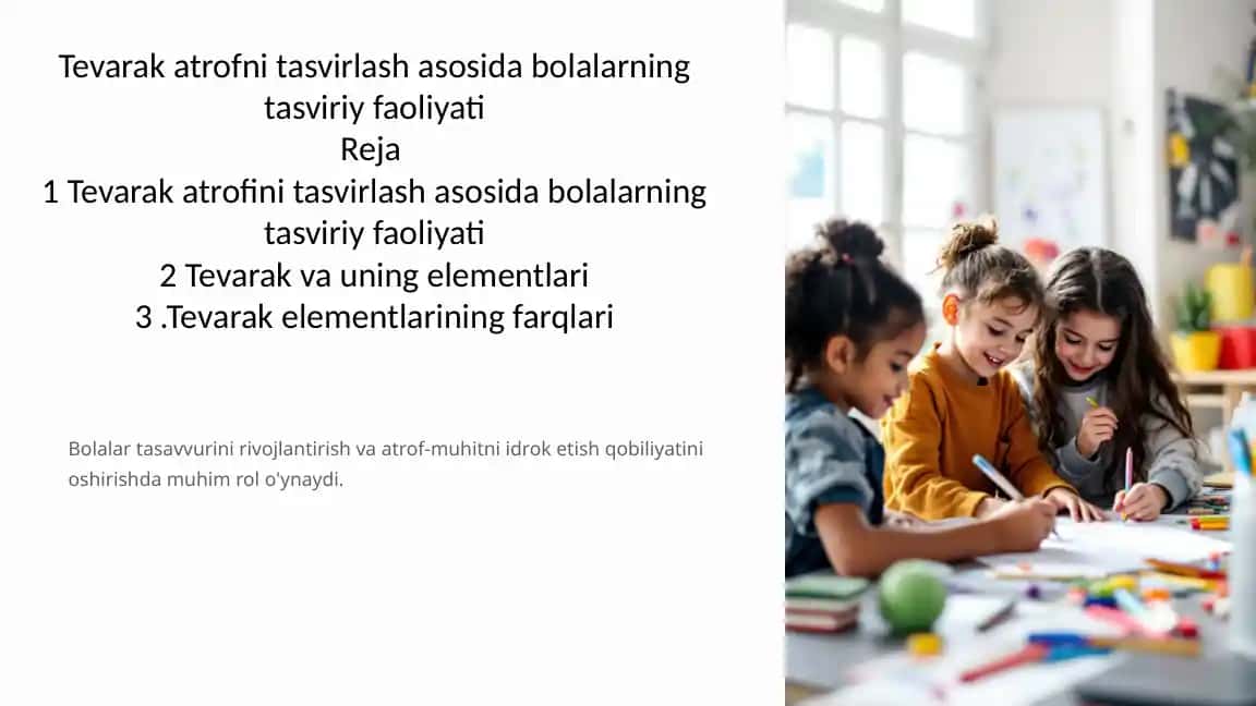 Tevarakatrofnitasvirlashasosidabolalar