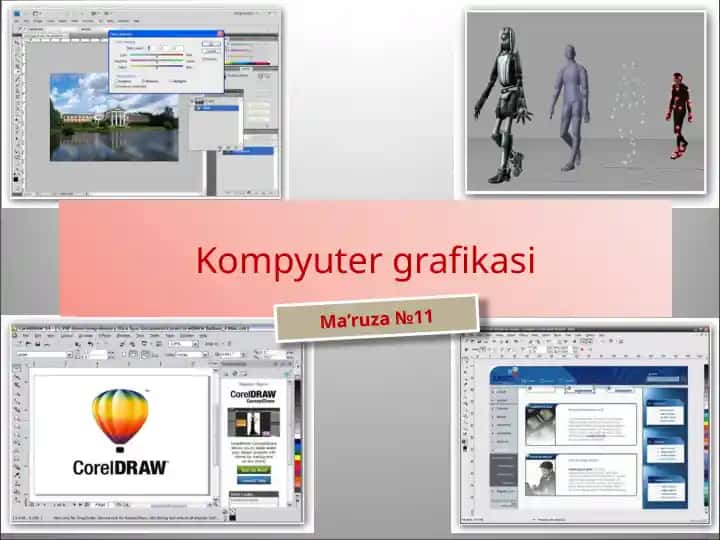 Ma’ruza №11 Kompyutergrafikasi