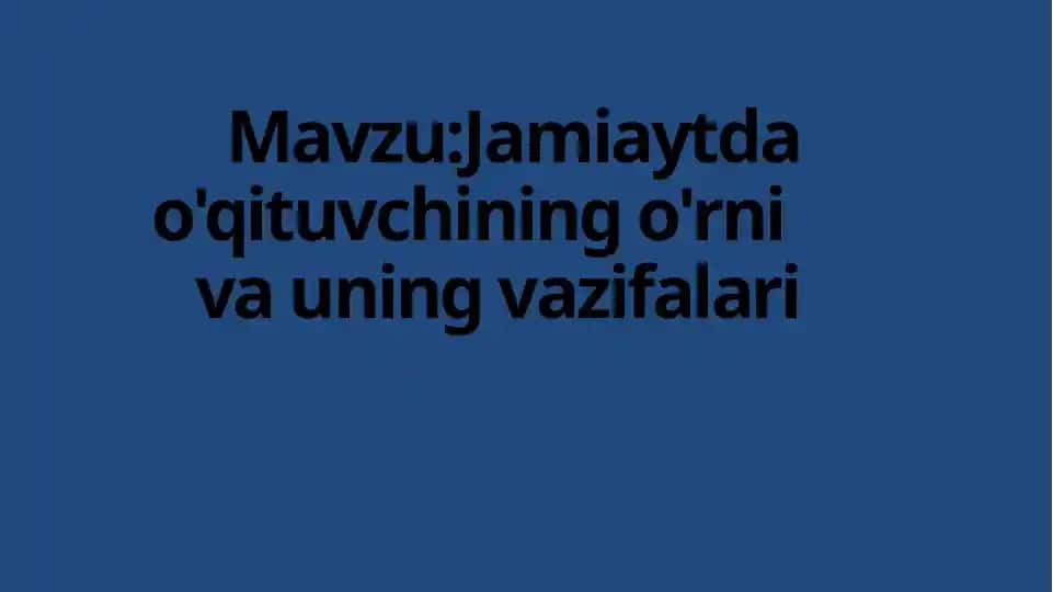 Pedagogik mahorat