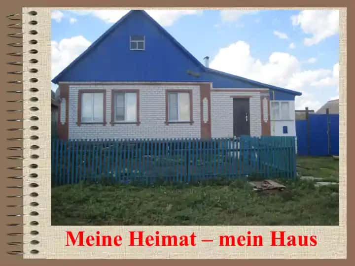 Meine Heimat – mein Haus