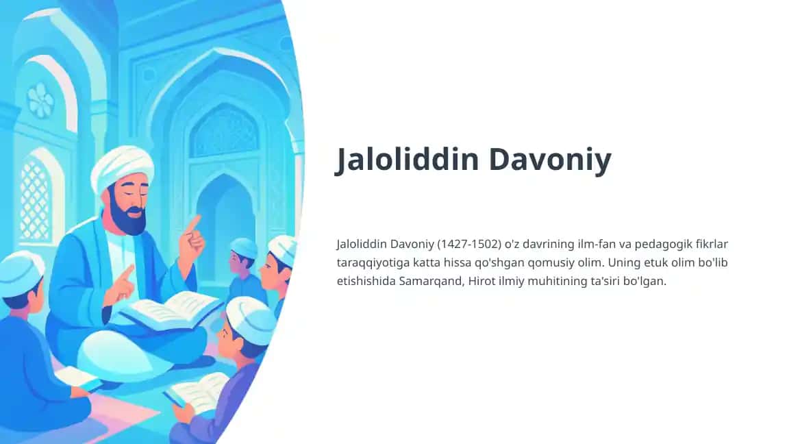 Jaloliddin Davoniy