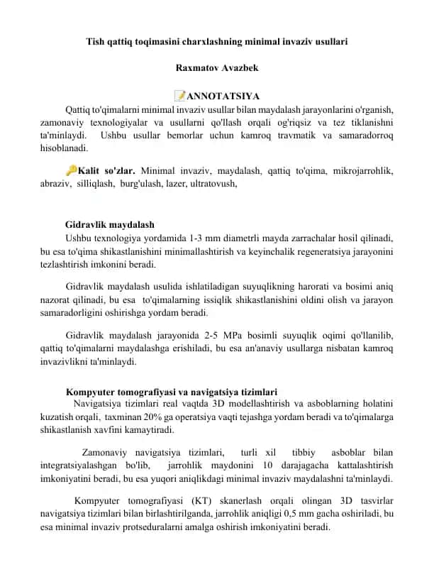 Gidravlik maydalash