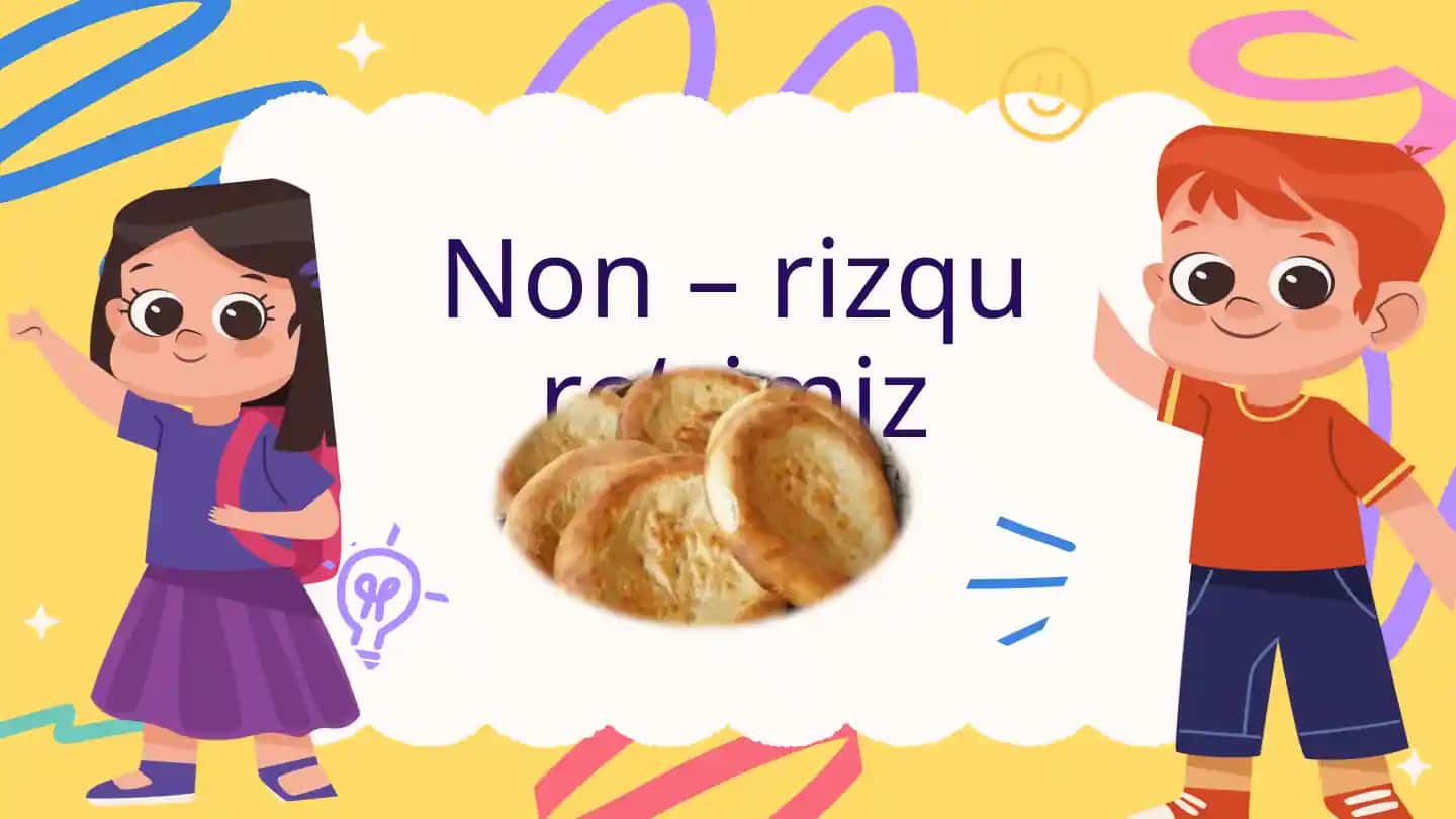 Non – rizqu ro‘zimiz