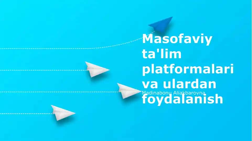 Ommaviy Ta'lim Platformalari