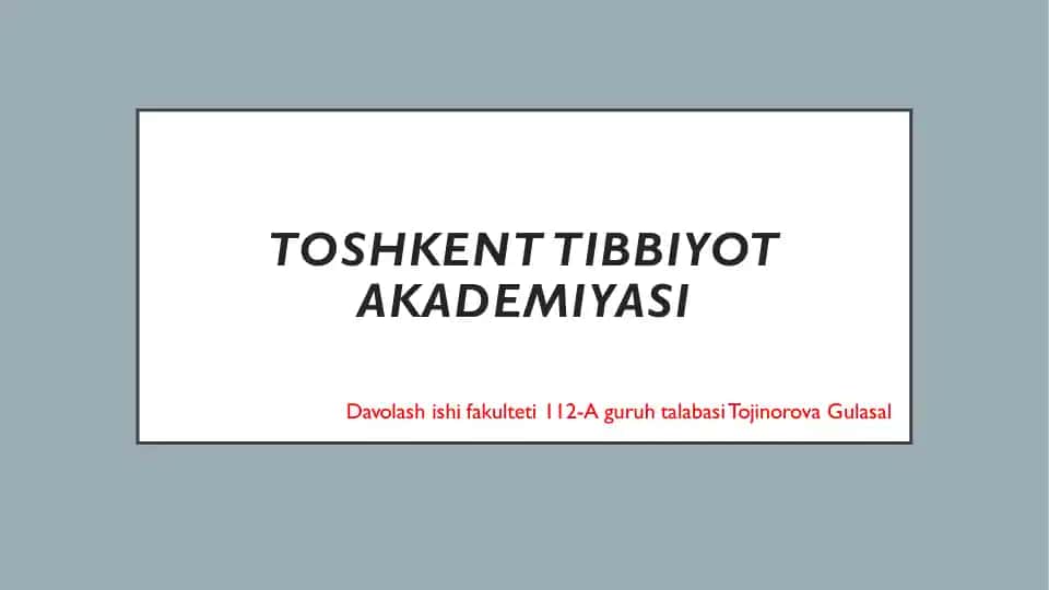 Ekologik muammolar va ularning kelib chiqish sabablari