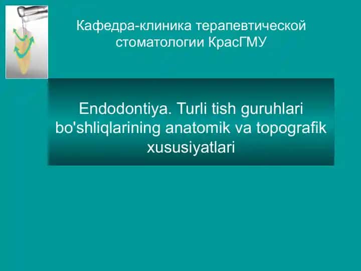 Endodontiya
