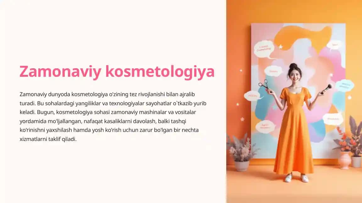 Zamonaviy kosmetologiya