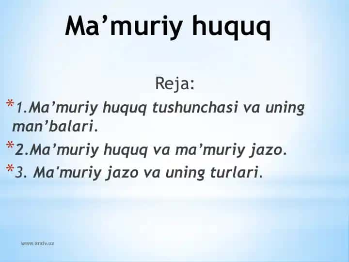 Ma’muriyhuquq