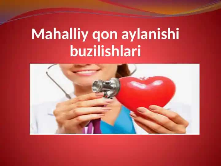 Mahalliy qonaylanishi buzilishlari