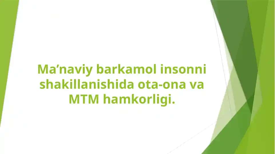 Bola tarbiyasi ijtimoiy vazifa eknligi
