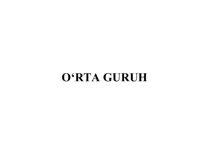 Iyun. Birinchi Hafta - Baxtli Bolalik