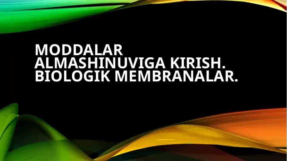 Biologik membranalar
