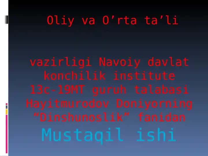 "AVESTO" – Zardushtiylikning muqaddasmanbasi