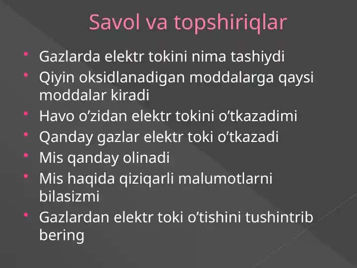 Elektr Razryadning Turlari va Ulardan Foydalanish