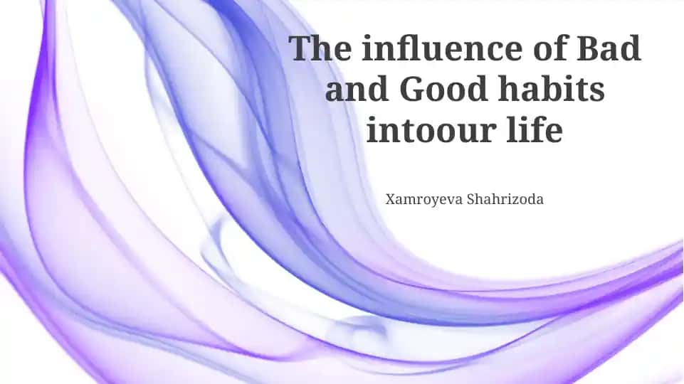 The Ripple Effect: Good Habits & Their Benefits