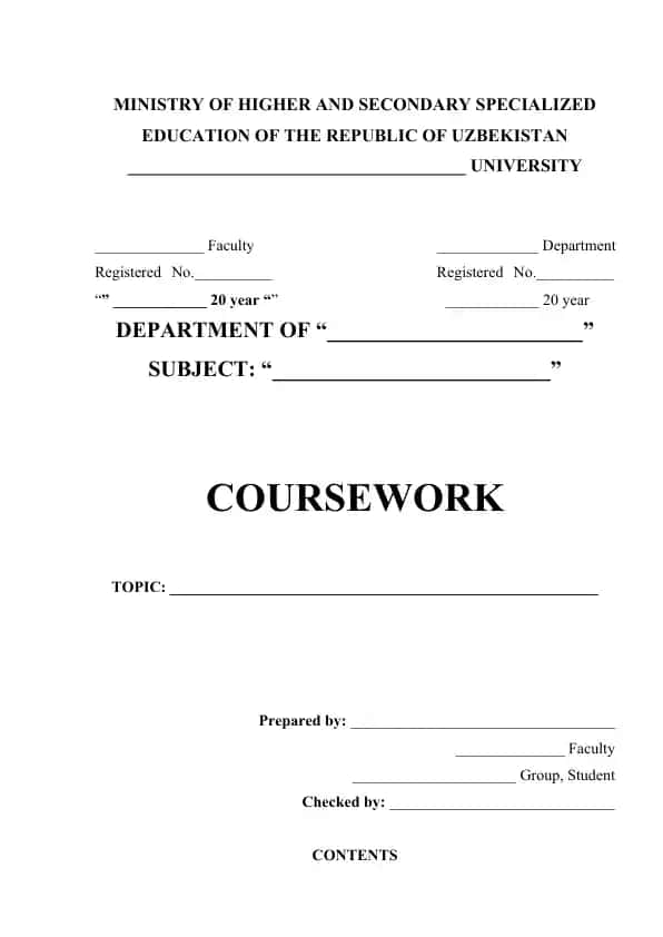 Course work on Problems of Teaching Foreign Languages in Secondary Schools