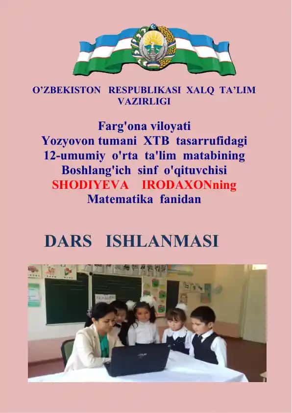 Qismlardan butunni, butundan bo’lakarni hosil qilish