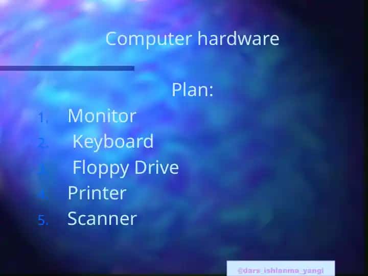 Computer hardware
