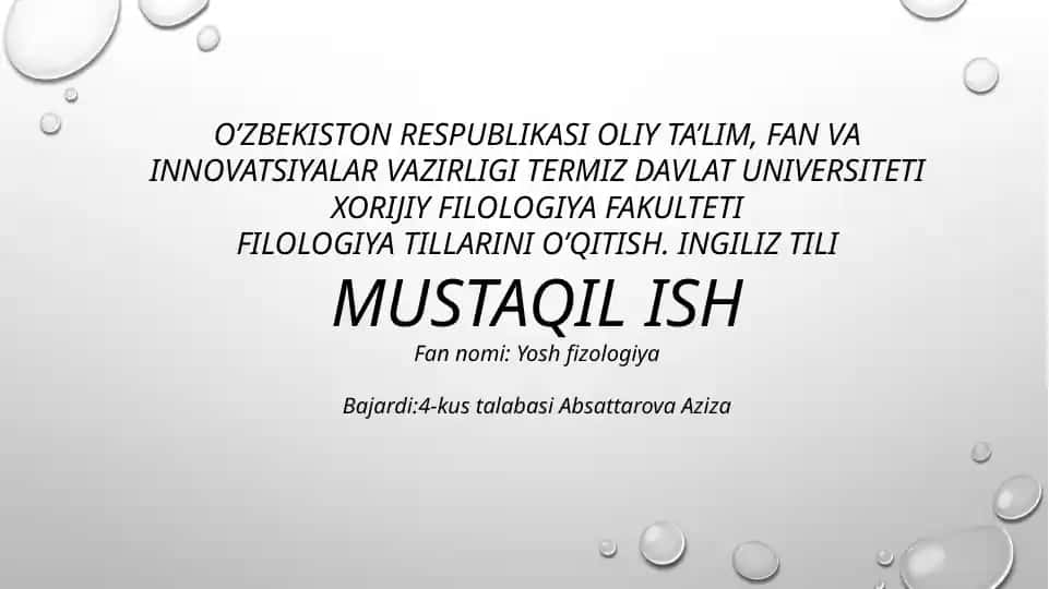 Yoshfizologiya