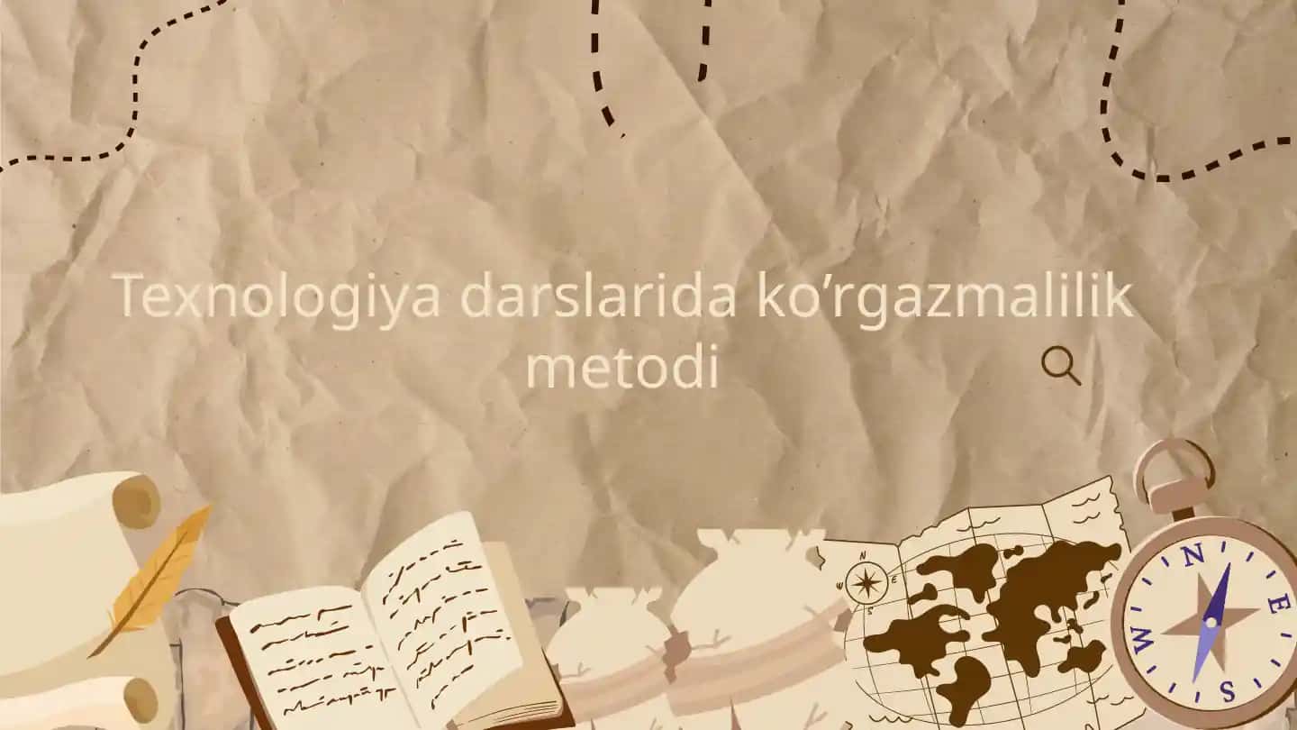 Texnologiyadarslaridako’rgazmalilikmetodi