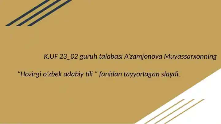 Qo’shma Gaplar va Ularning Turlari