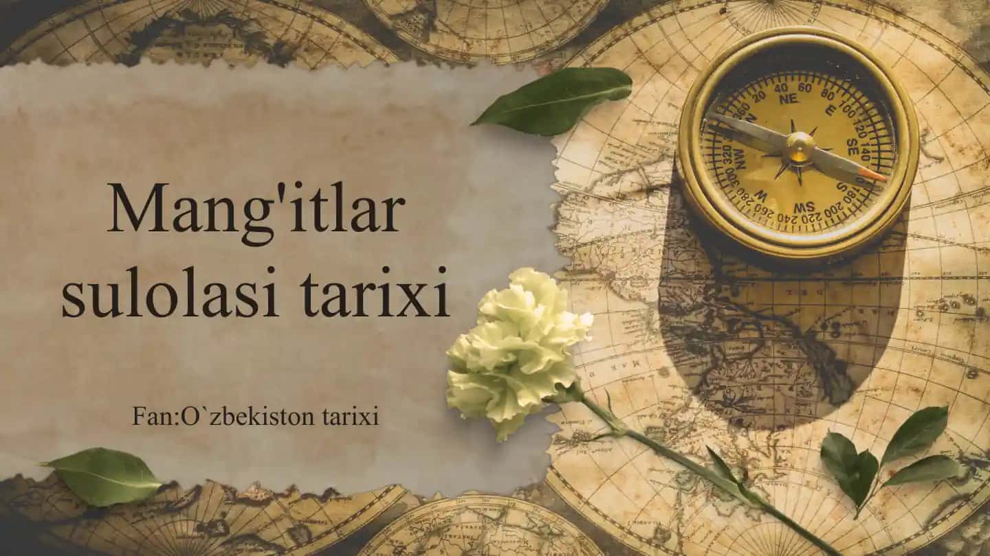 Mang'itlar sulolasi tarixi