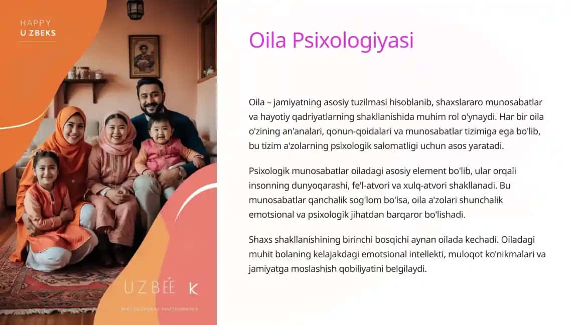 Oila Psixologiyasi