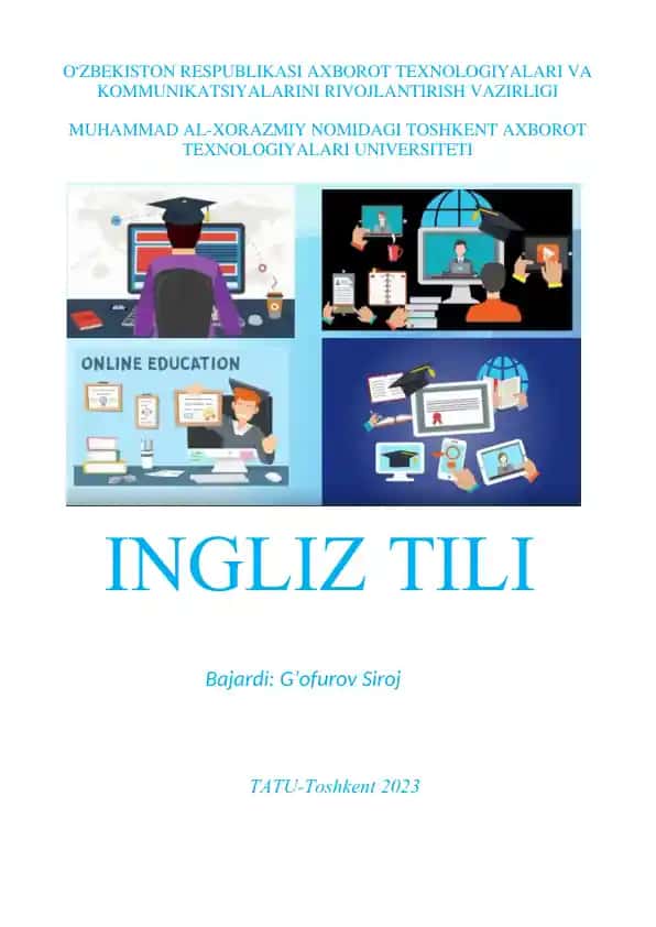 TATU-Toshkent Axborot Texnologiyalari Universiteti