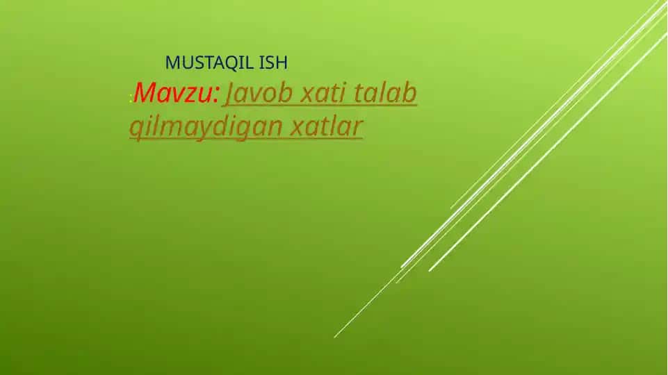 MustaqILISH