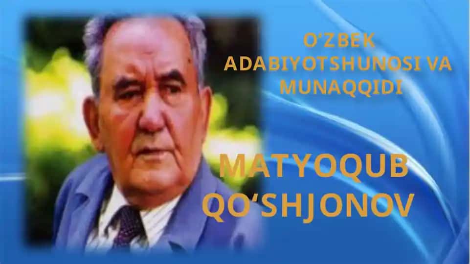 Matyoqub Qo‘shjonov
