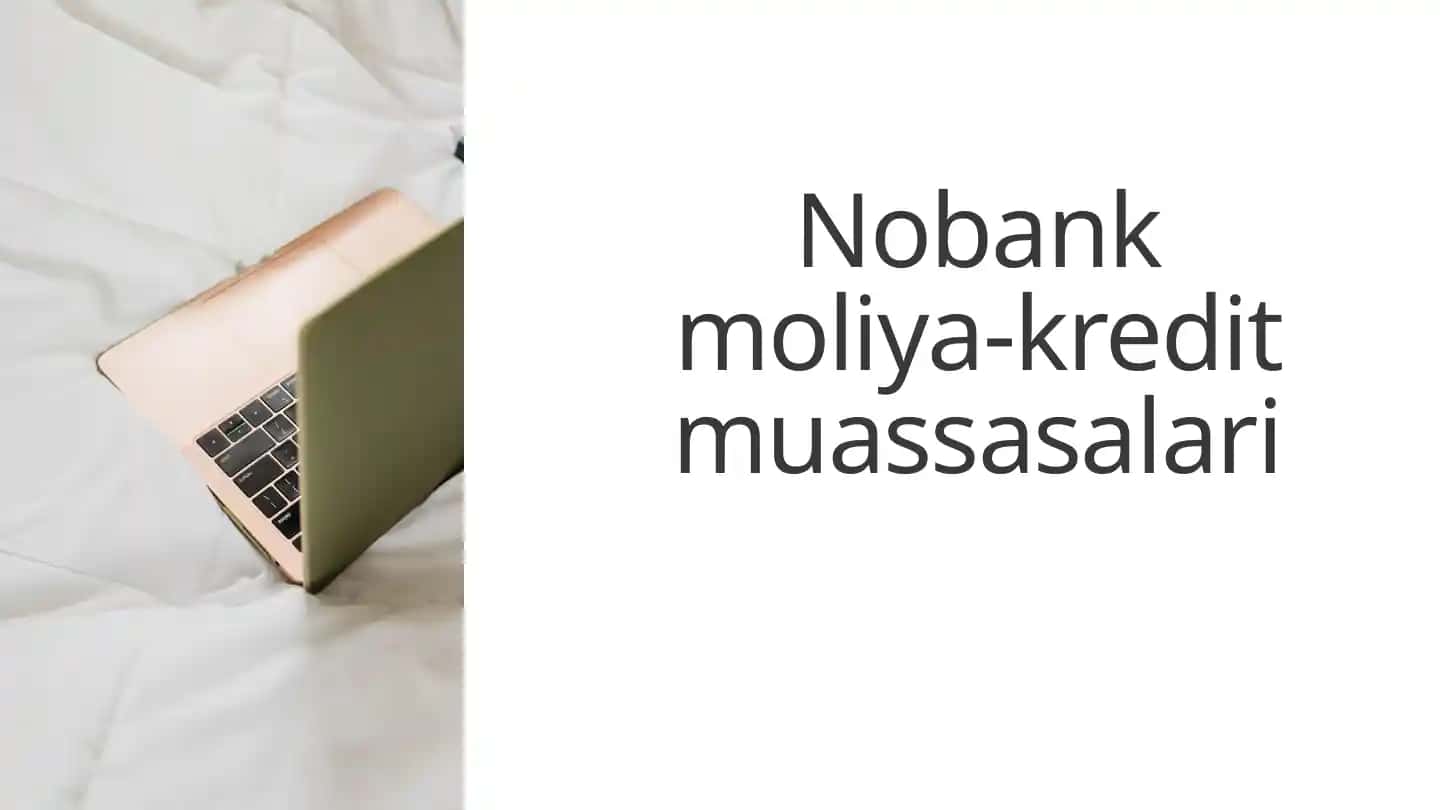 Nobank moliya-kredit muassasalari