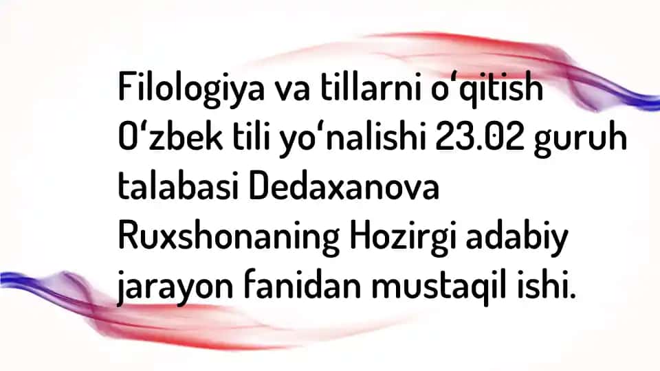 Ozod Sharafiddinov "Goʻzallik uzlab"