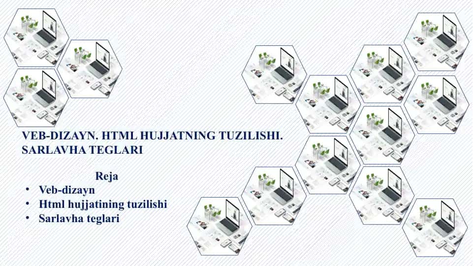 Veb-dizaynning HTML hujjatining tuzilishi