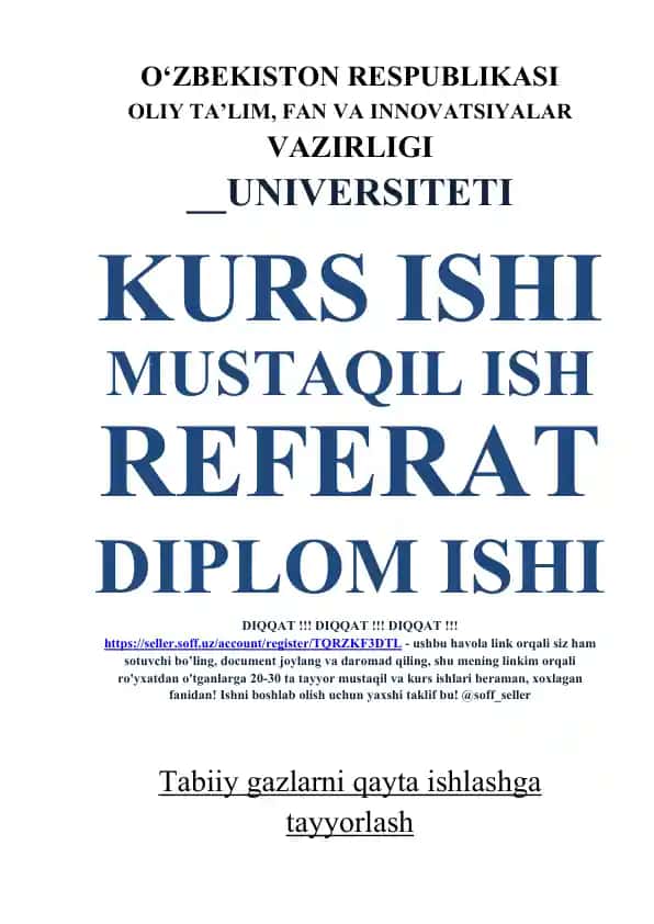 Tabiiy gazlarni qayta ishlash