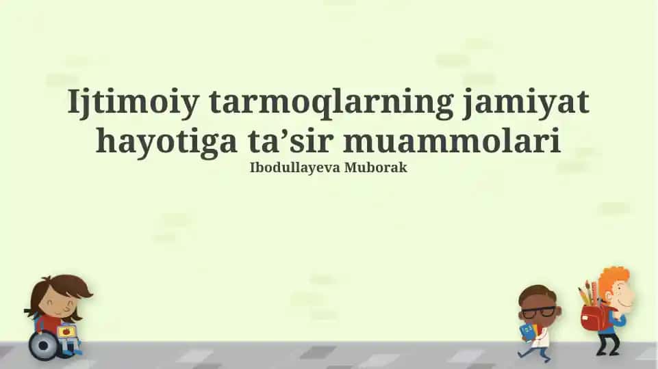 Ijtimoiy tarmoqlarning jamiyat hayotiga taʼsir muammolari