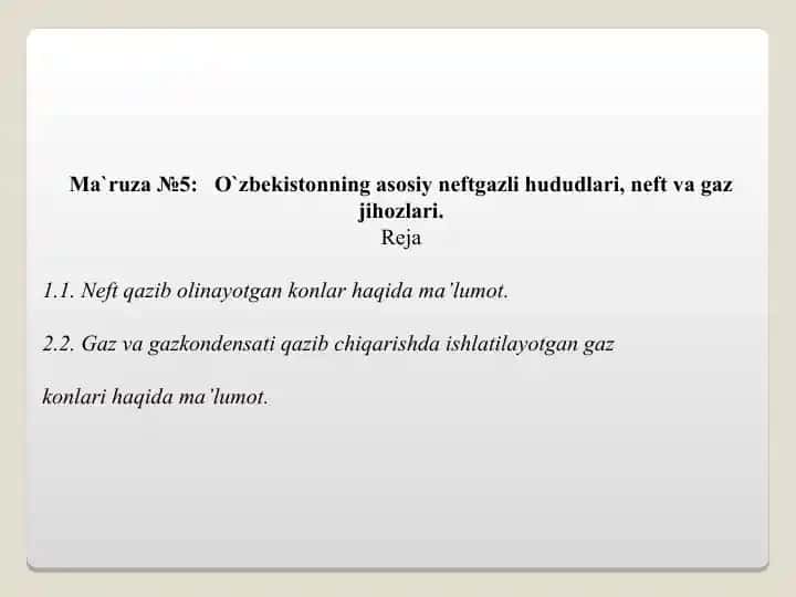 Neft va gaz konlari
