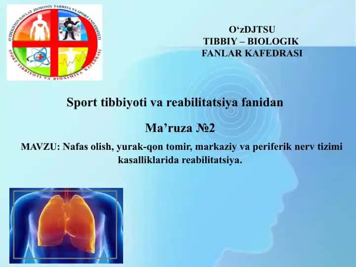 Ma’ruza№2