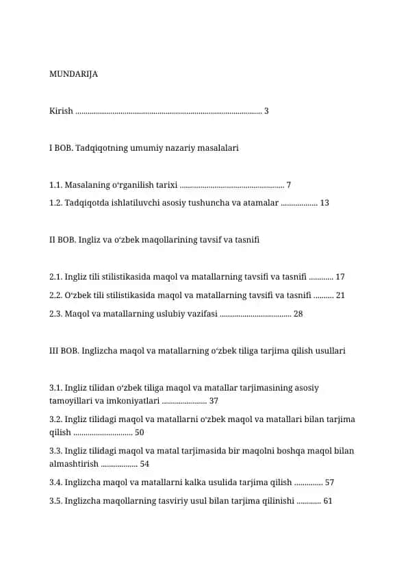 Tadqiqotning umumiy nazariy masalalari