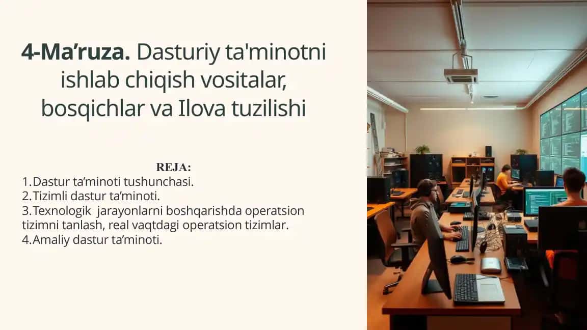 Dasturiy ta’minot