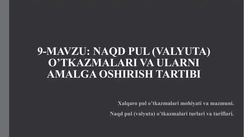 KONTАKT (Contact) xalqaro pul o‘tkazmalari tizimi