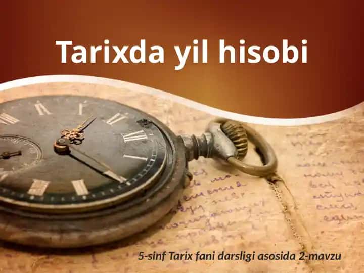Milodi va era tushunchalari