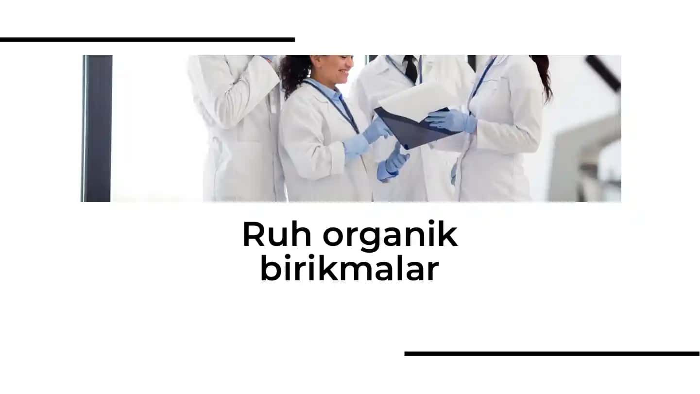 Ruh organik birikmalar