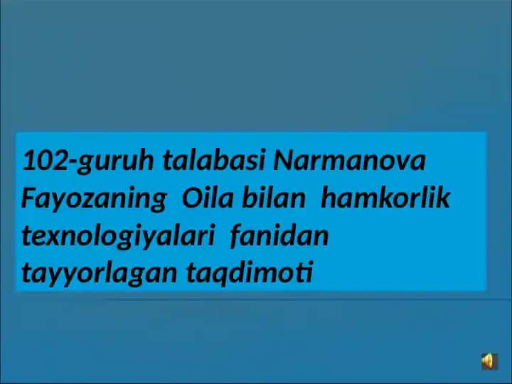 MTT va Oilalar hamkorligida Ekologik Tarbiya