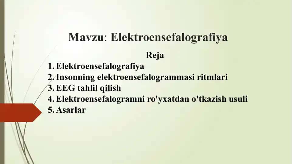Elektroensefalografiya