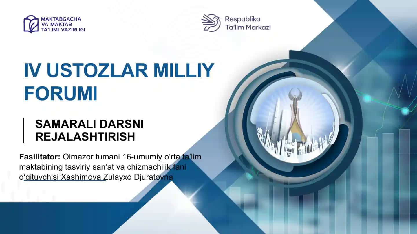 Samarali darsni rejalashtirish