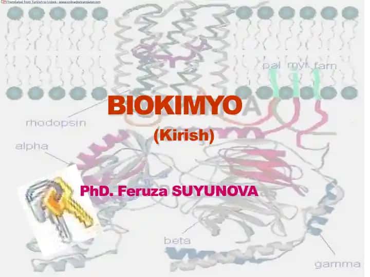 Biokimyo