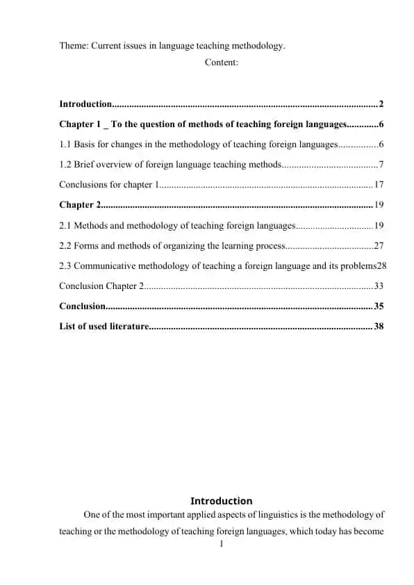 Current issues in language teaching methodology
