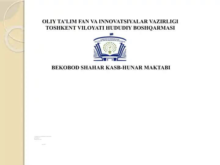 Kimyoviy reaktsiyalar va ularning tasnifi