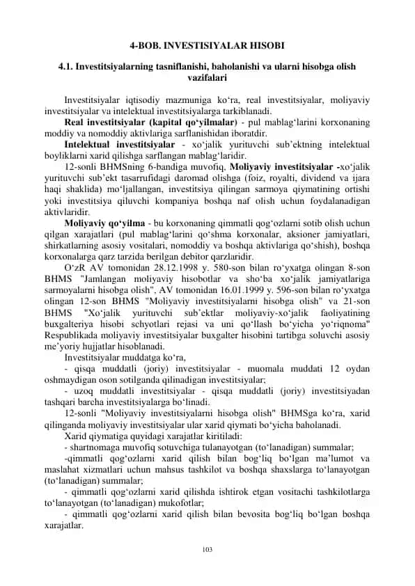 Investitsiyalar Hiso bi